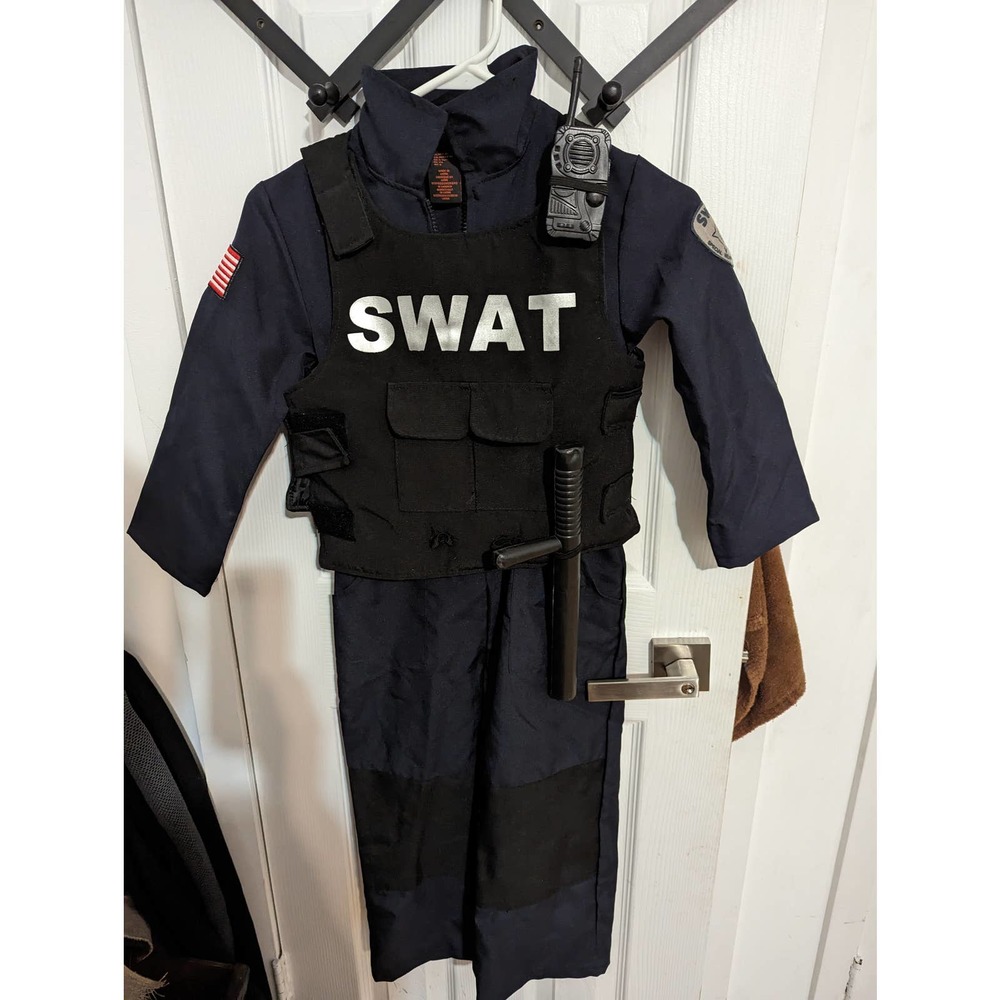 Cute SWAT Halloween Costume 6y